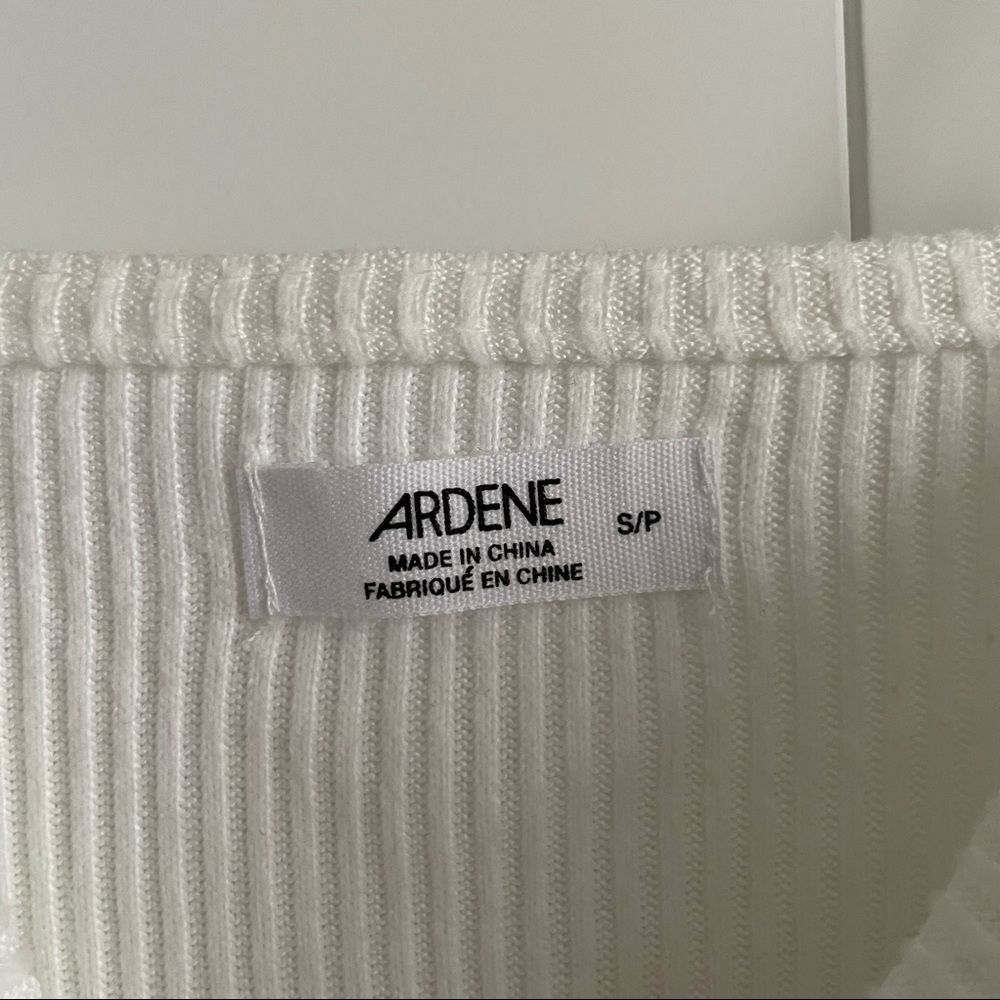 Ardene Ribbed Cropped Bungee Strap Tank - Picture 4 of 4